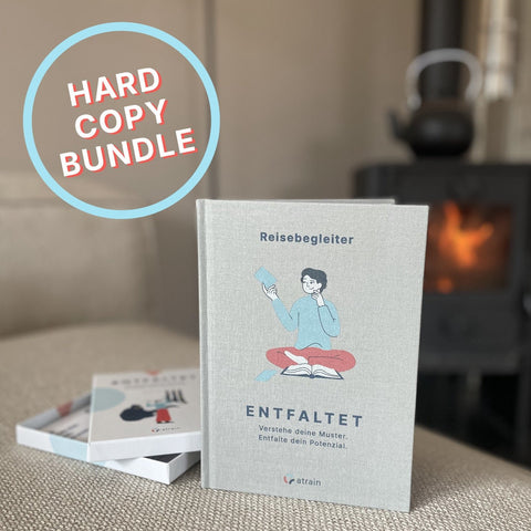 Hard Copy Bundle: Karten + Reflexionsbuch